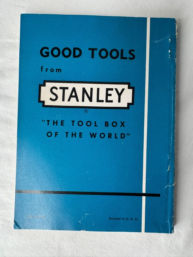 1948 STANLEY TOOLS CATALOG No. 34