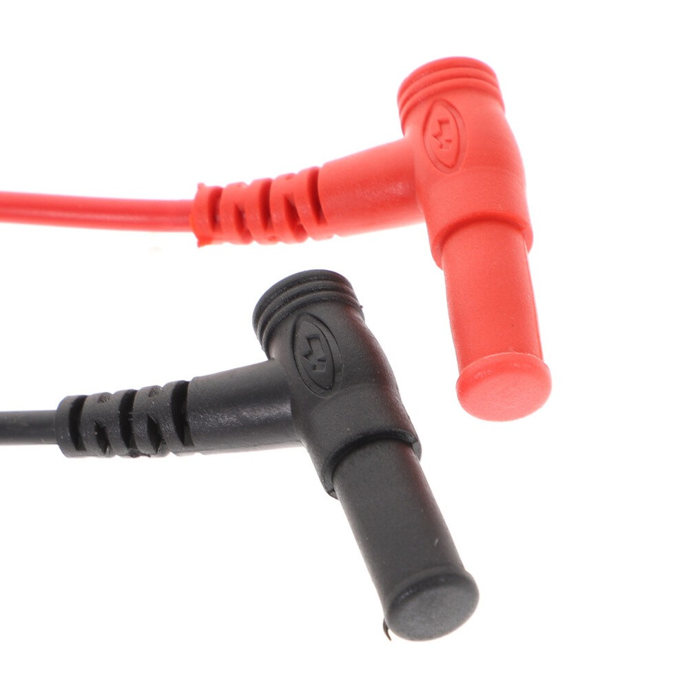 Volt Meter Leads Multimeter Cable Alligator Clips Testing Probe