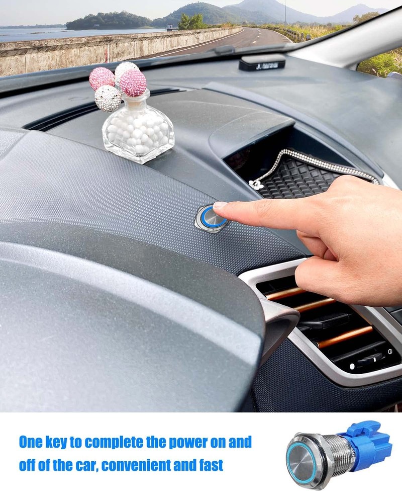 High Current Battery Disconnect Switch 12V 500A, Universal Kill...