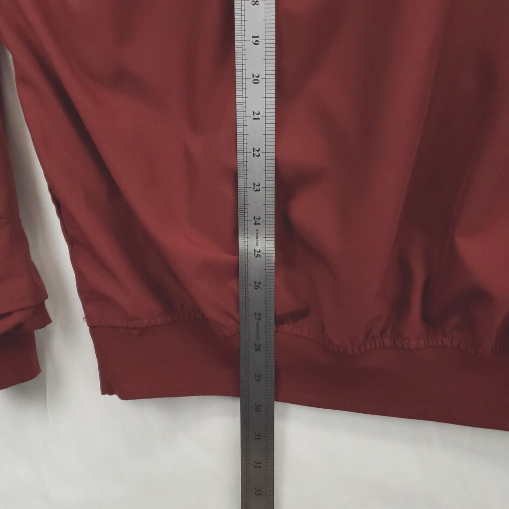 Zero Restriction Jacket Mens Large Burgundy 1/4 Snap Golf Pullover