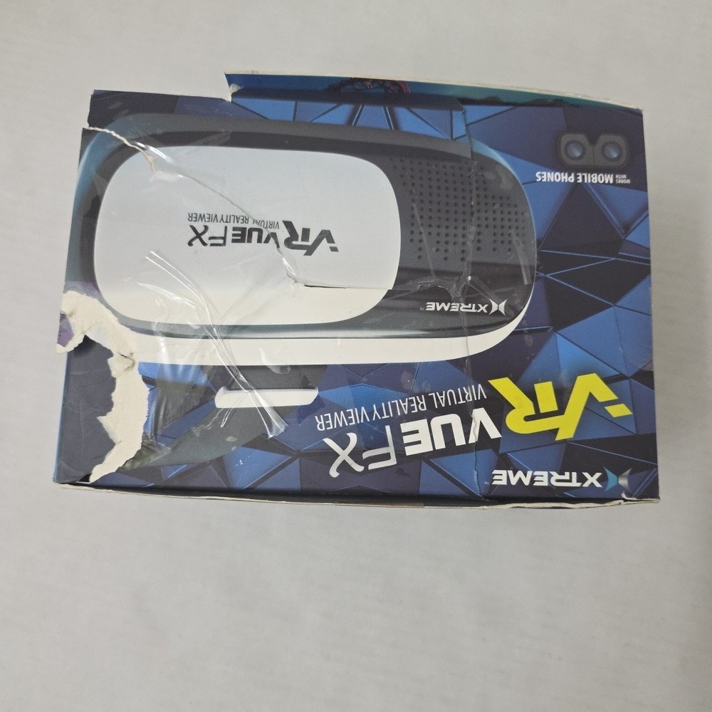 Xtreme VR Vue FX VR Headset Virtual Reality Viewer For iPhone Android 3.5–6”