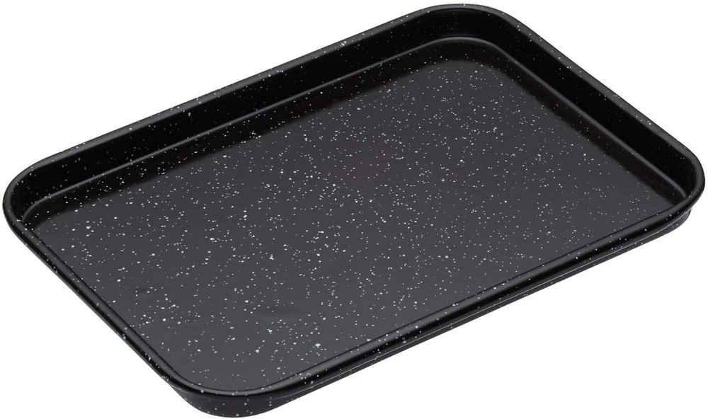 MasterClass Small Baking Tray, Scratch Resistant Vitreous Enamel and Induction S