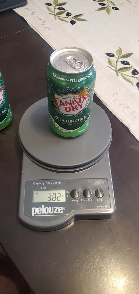 Empty Factory Error Canada Dry Soda Can
