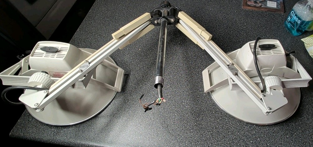 Burton Surgical Light Double Ceiling Mounted Light