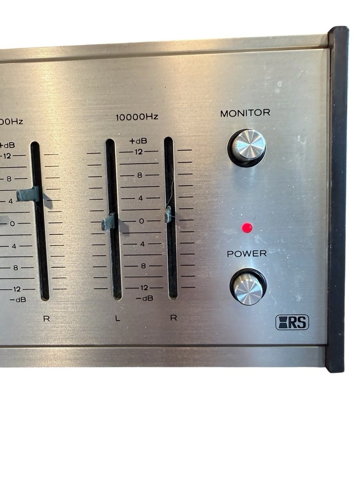 REALISTIC Stereo Frequency Equalizer Model # 31-1987 * Made in Korea