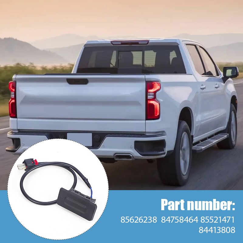 Trunk Lid Tailgate Release Switch Button 85626238 For 2019-2025 Silverado Sierra