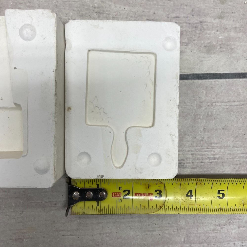 Unbranded Ceramic Slip Casting Mold Halves