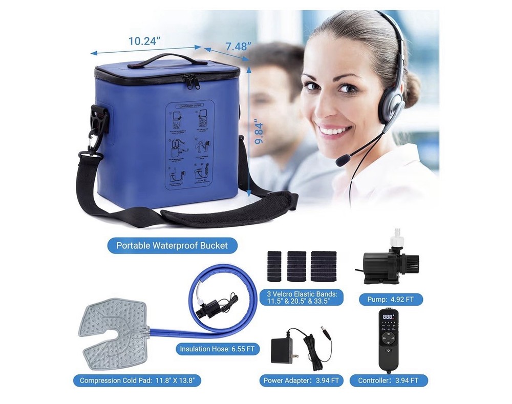 Cold Therapy Machine - Programmable Ice Therapy Machine, Cryotherapy Pain Relief