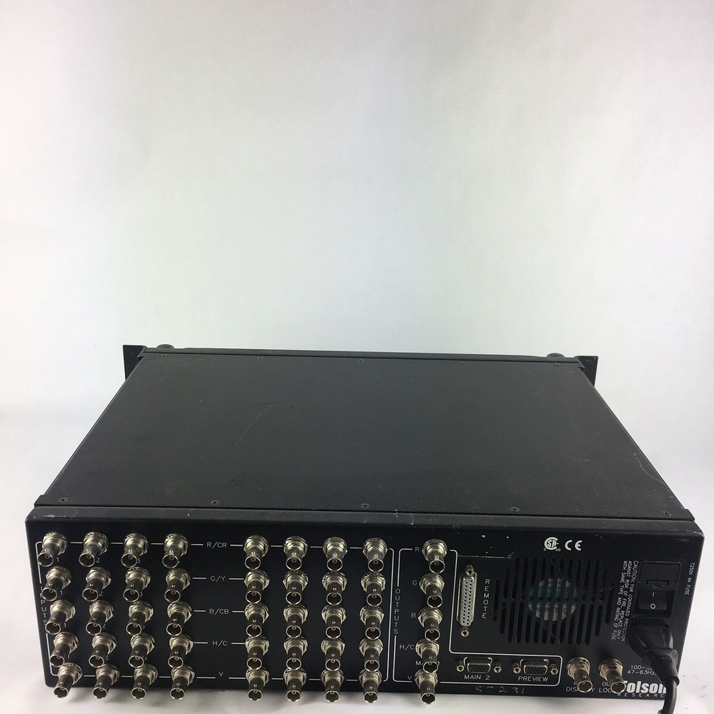 Folsom Research SPR-2000 Video Switcher