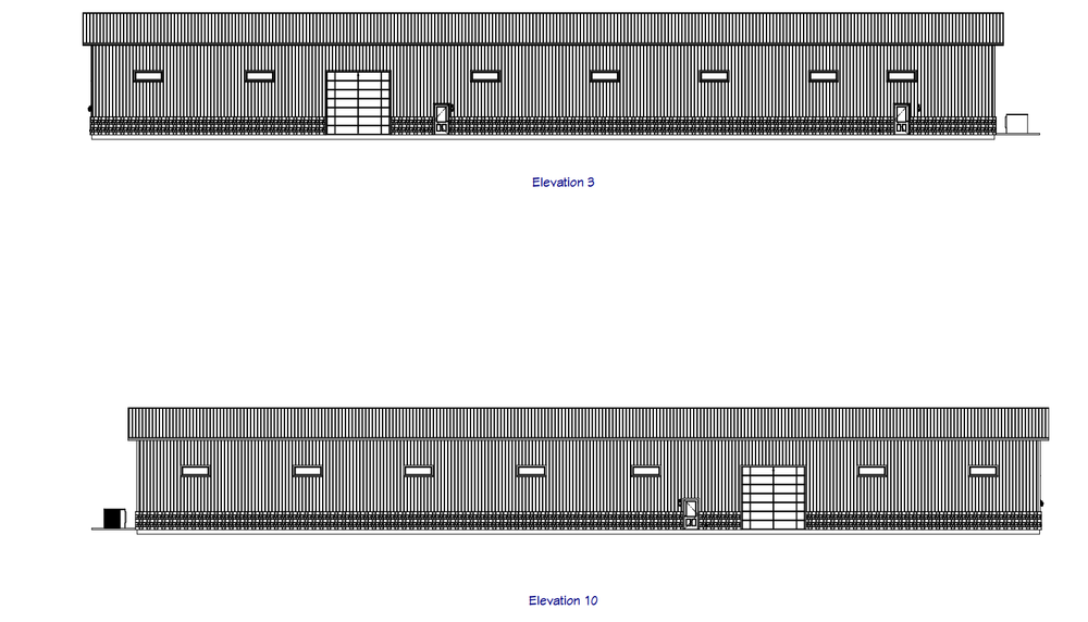 COMPLETE STEEL BUILDING PACKAGE 75X200X18