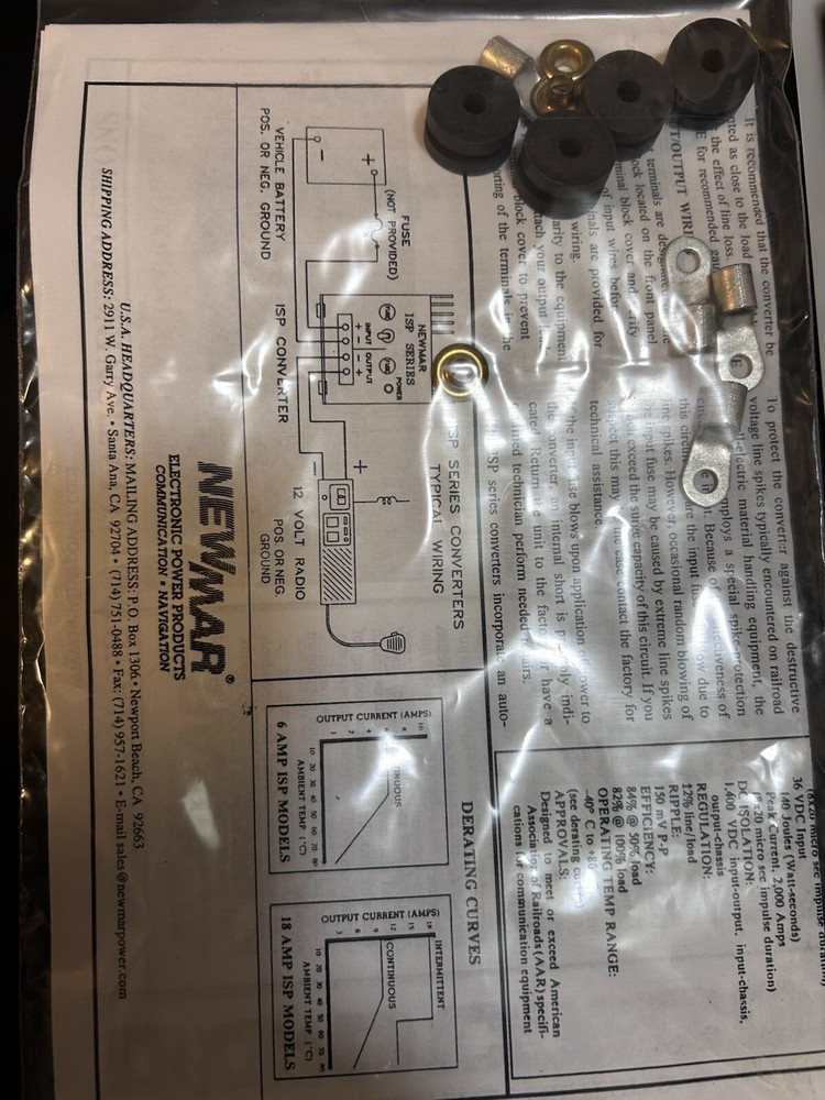 Newmar 36-12-35ISP DC to DC Converter