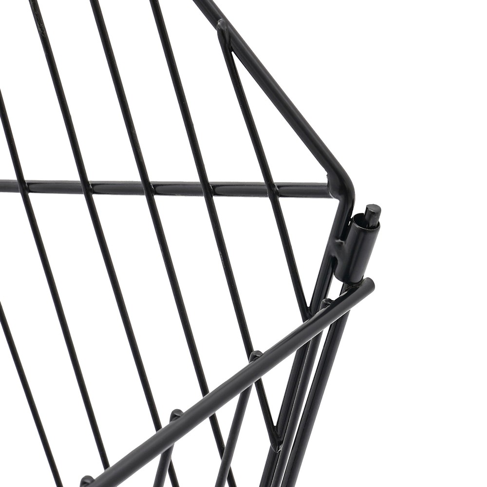 5 Tier Wire Grid Retail Display Shelf Merchandise Display Rack Stand