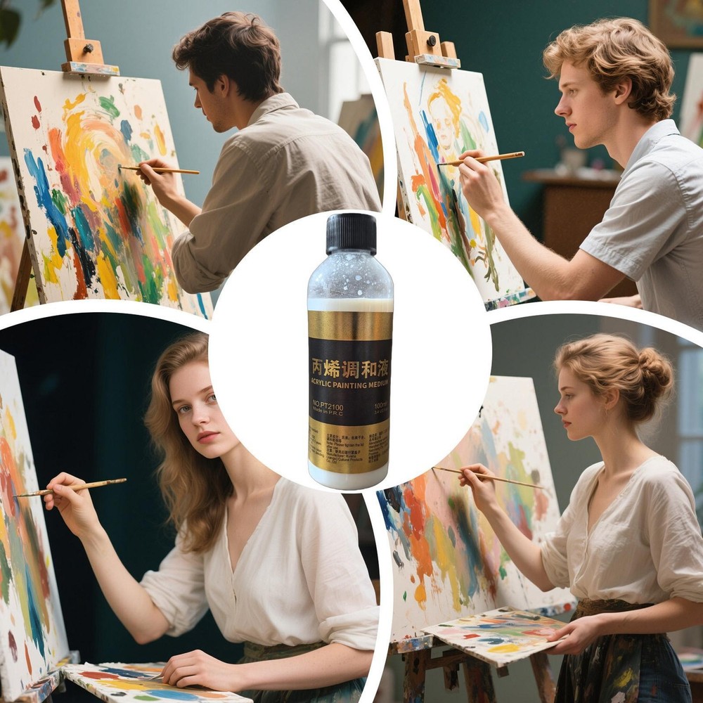 Propylene blending solution Acrylic Paint Thinner 100ml Acrylic Fluid Medium