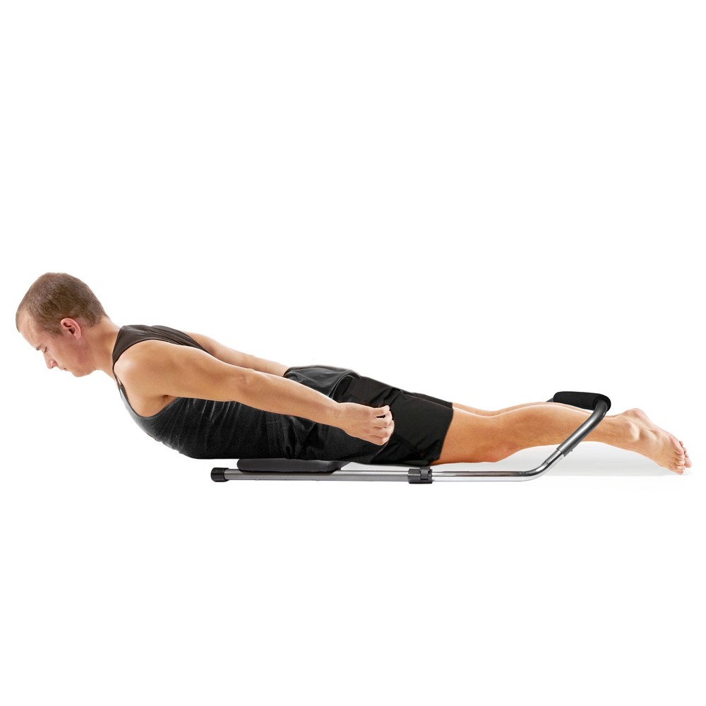 Precision Workout Trainer, Guided Core Trainer for Proper Form, Grey/Black