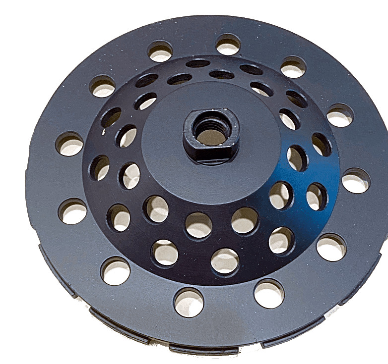 7" Diamond Cup Wheel for Grinding Concrete Masonry 5/8"-11 Thread