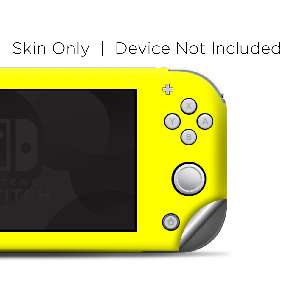 Skins Decals wrap for Nintendo Switch Lite - Bright Yellow