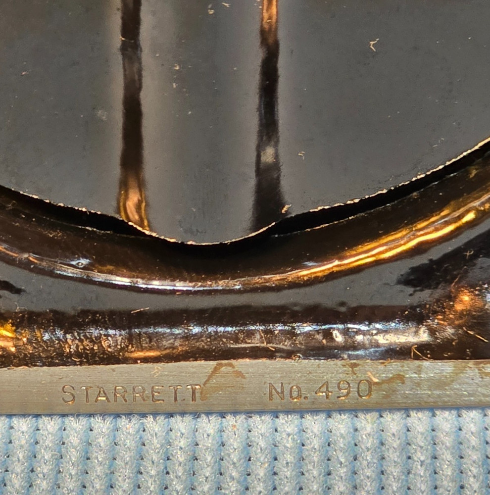 STARRETT 490 & 491 PROTRACTOR AND CENTERING HEADS