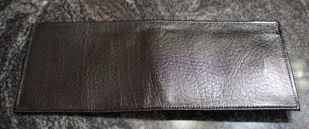 DARK BROWN ENGLISH LEATHER WALLET