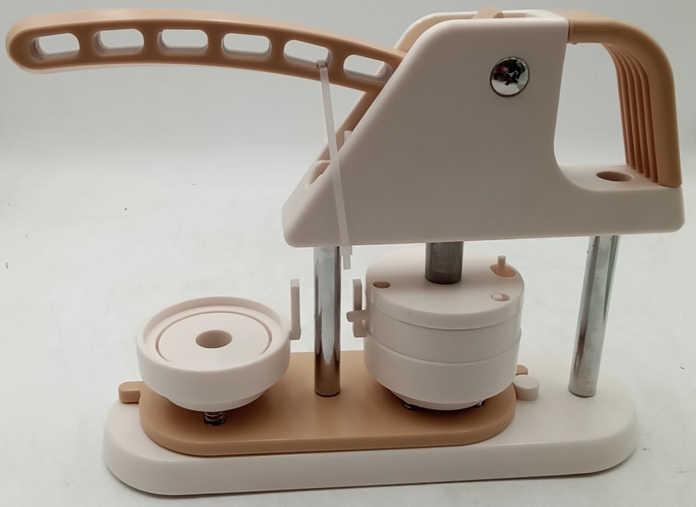 58mm/2.25" Button Maker Kit 100 Button Part Button Maker Machine Pin Badge Press
