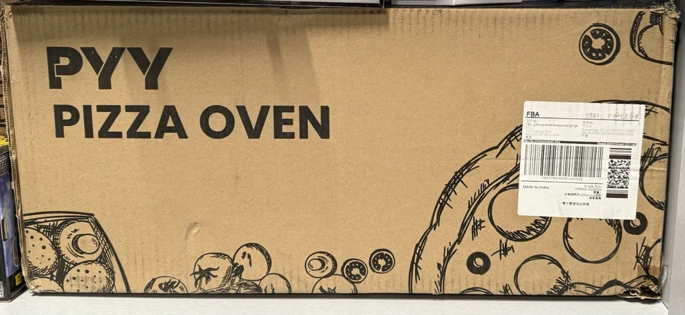 PYY Pizza oven- New In Box
