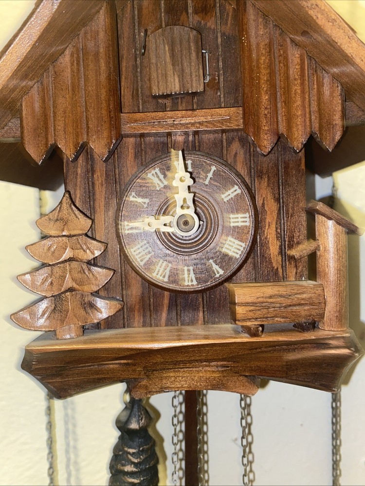 2 Smaller Size Working Coukoo Clocks ( Not Toy Size)