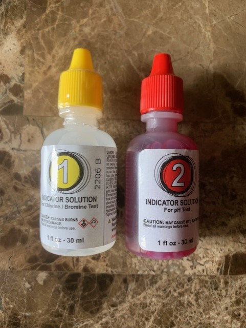 Poolmaster Poolstyle #1 & #2 REAGENTS - 1OZ