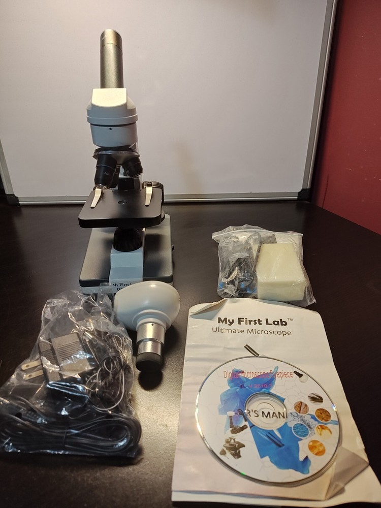 Ultimate Science Microscope Kit My First Lab No Charger