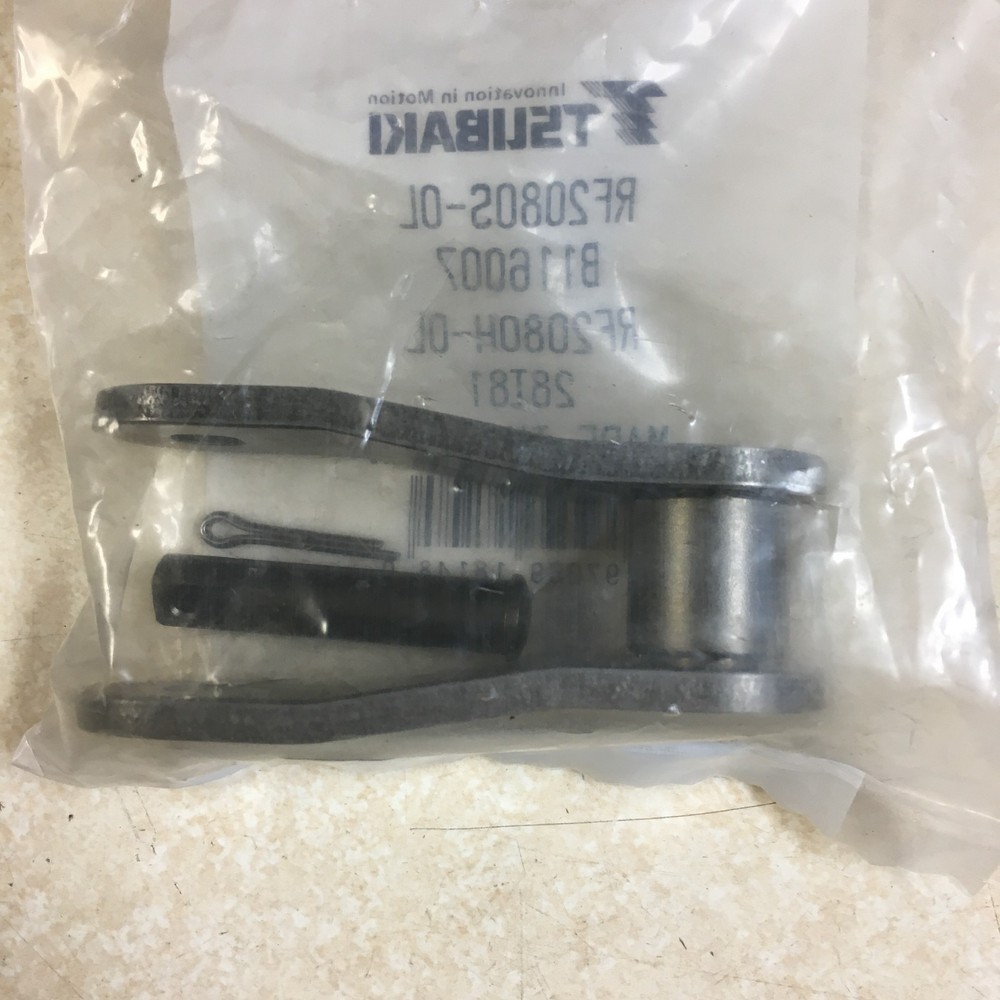 TSUBAKI C2080H Offset Link Heavy Conveyor Roller Chain RF2080S-OL