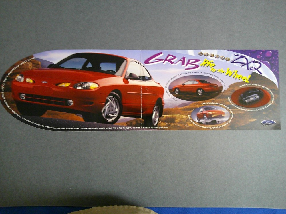 1999 Ford Escort ZX2 Sales Folder
