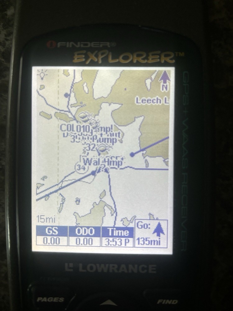 Lowrance iFinder Explorer Waterproof Handheld GPS Tested And Working