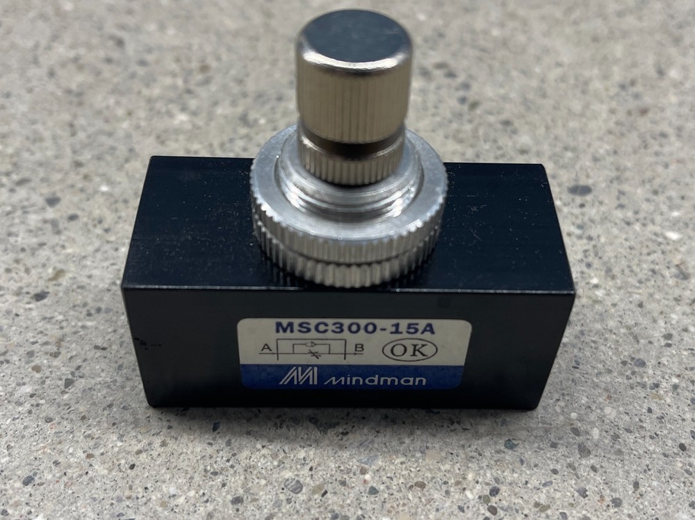 Mindman MSC-300 Flow Control Valve 15A NPT Adjustable