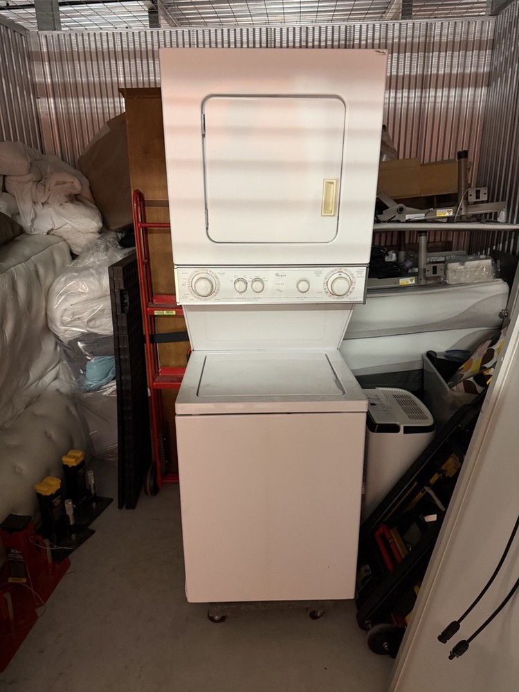 Whirlpool Compact RV Washer/Electric Dryer Combo | Stackable 1.5/3.4 cu ft Unit