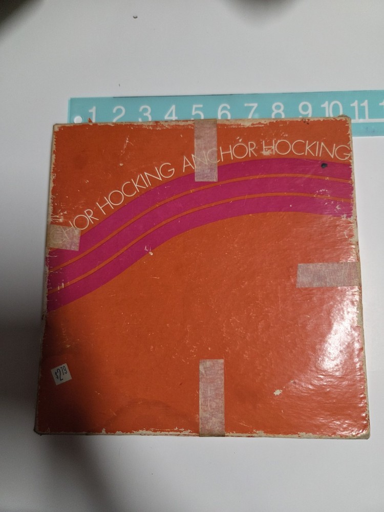 Anchor Hocking Divided Serving Dish 9in