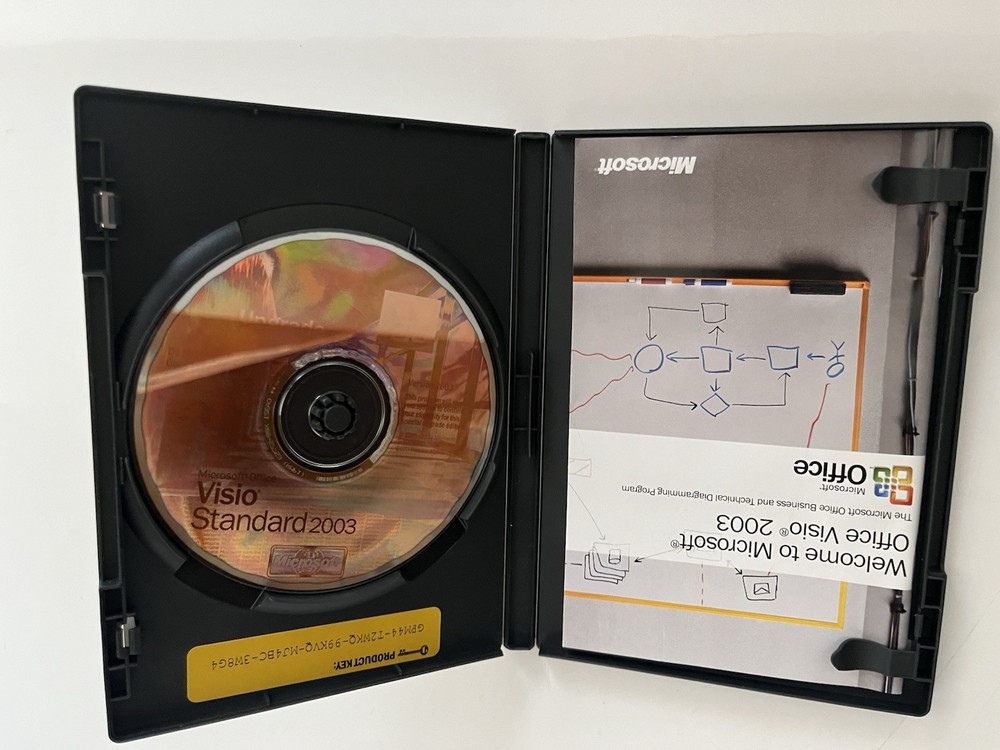 Microsoft Visio Standard 2003 With Key