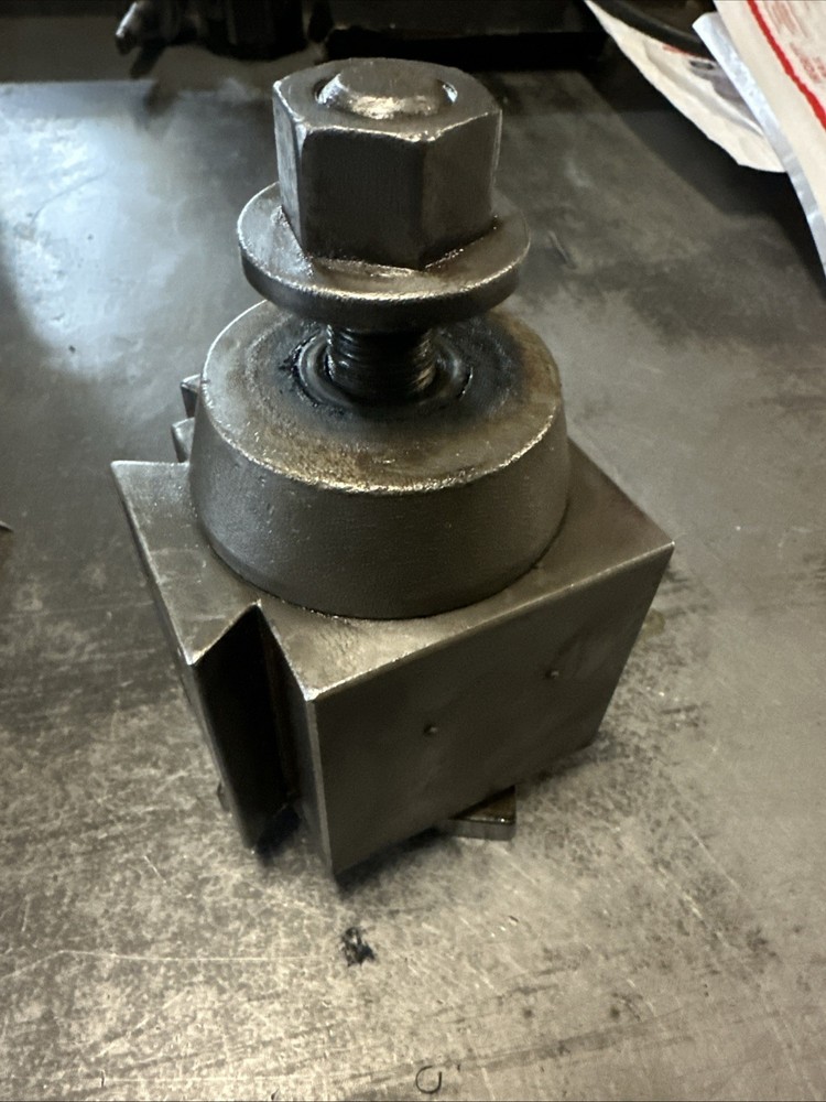 Yuasa 14” Lathe Quick Change CA  Tool Block Yuasa?? Phase 11?? (Missing Handle)