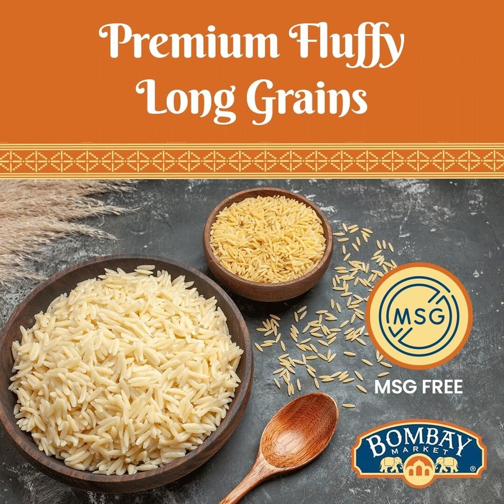 White Basmati Rice - Aromatic & Nutty Flavor Basmati Rice - Long Grain Rice B...