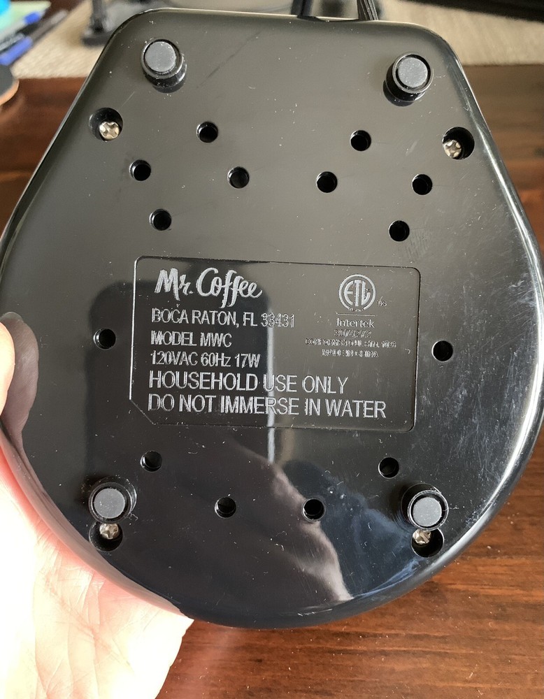 Mr. Coffee Beverage Coffee/Tea Mug Warmer - Model MWC