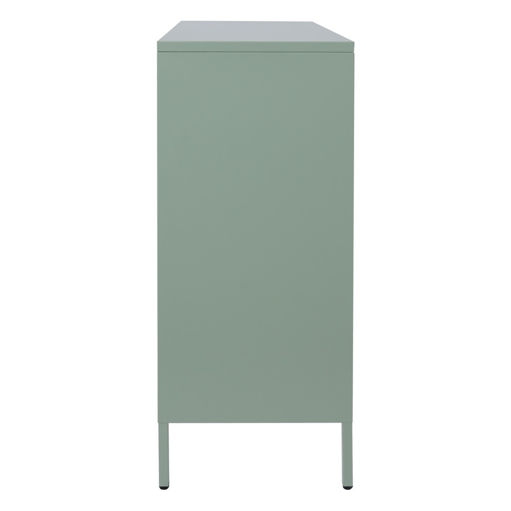 Accent Storage Cabinet with Glass Doors Decorative Cabinet Buffet & Sideboard