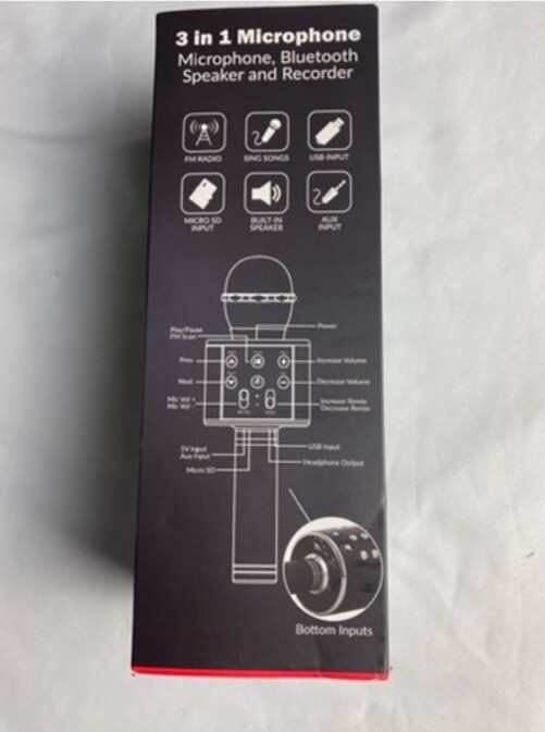 Supersonic Wireless Microphone And Hifi Speaker