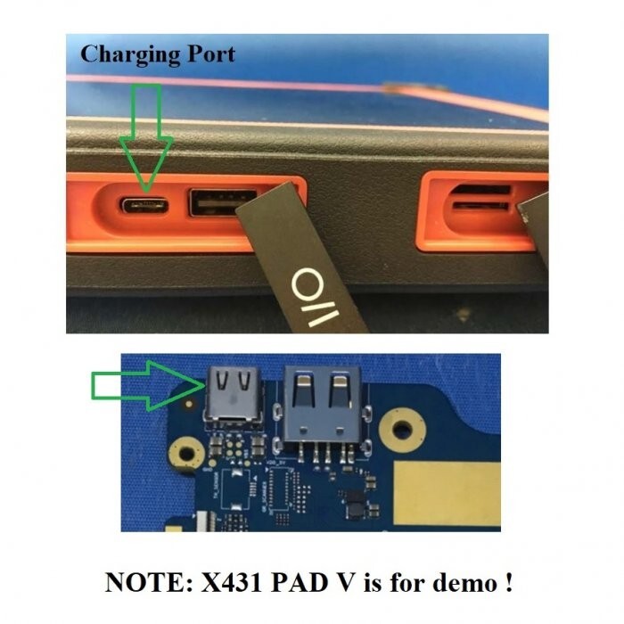 3Pcs USB Connector Socket USB Charging Port Plug for LAUNCH X431 PAD V PAD5