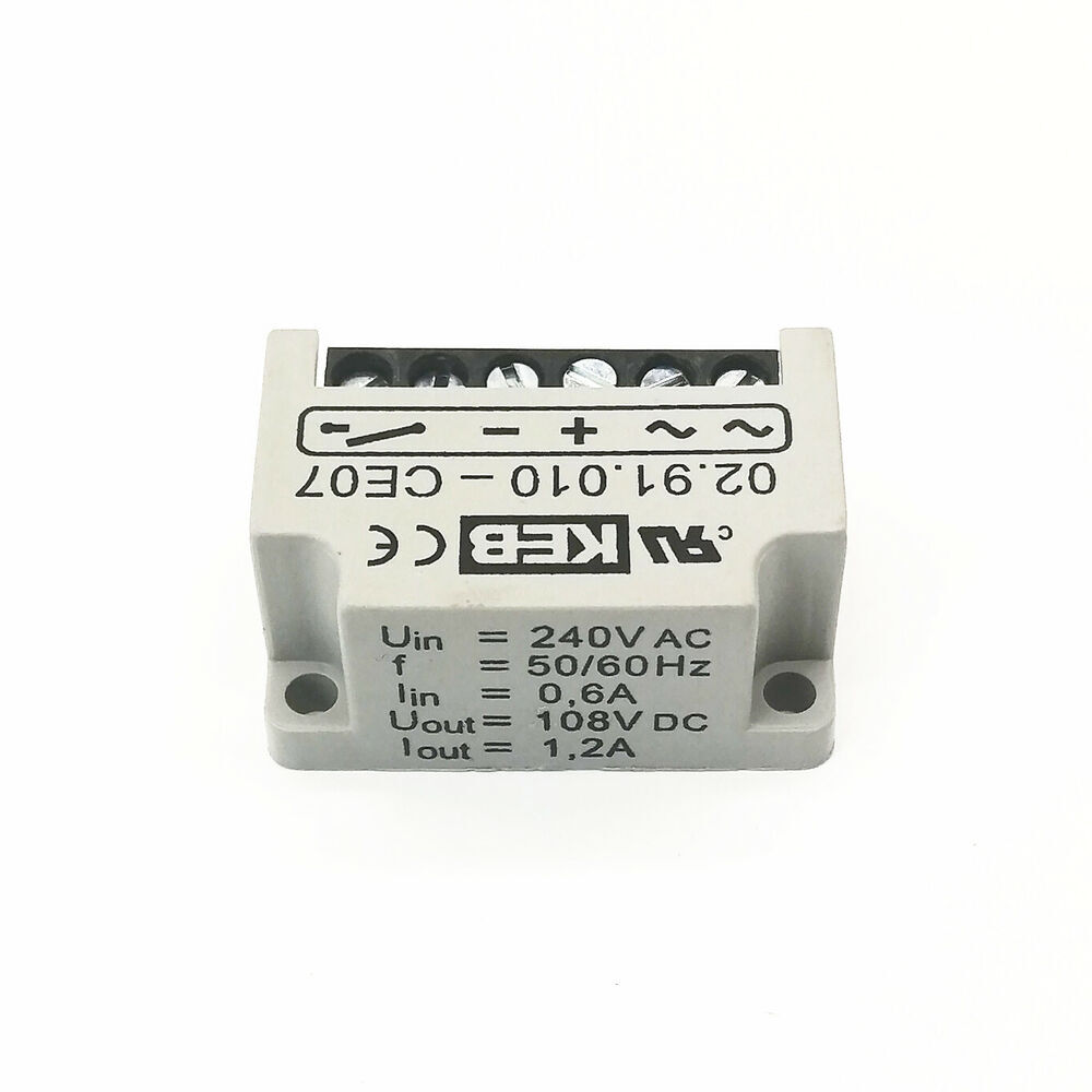For KEB 02.91.010-CE07 Half-Wave Rectifier Keb Rectifier