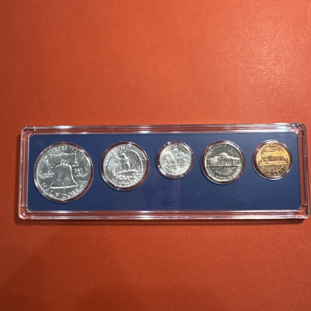 1960 D Denver Mint Coin Set 90% Silver
