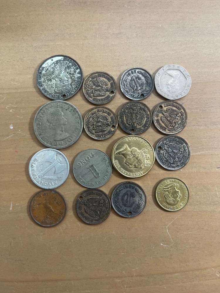 16 Miscellaneous Coins From 1920 - 1980