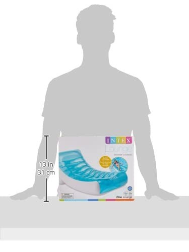 Intex - Rockin' Pool Lounger 8", White (1-pack)