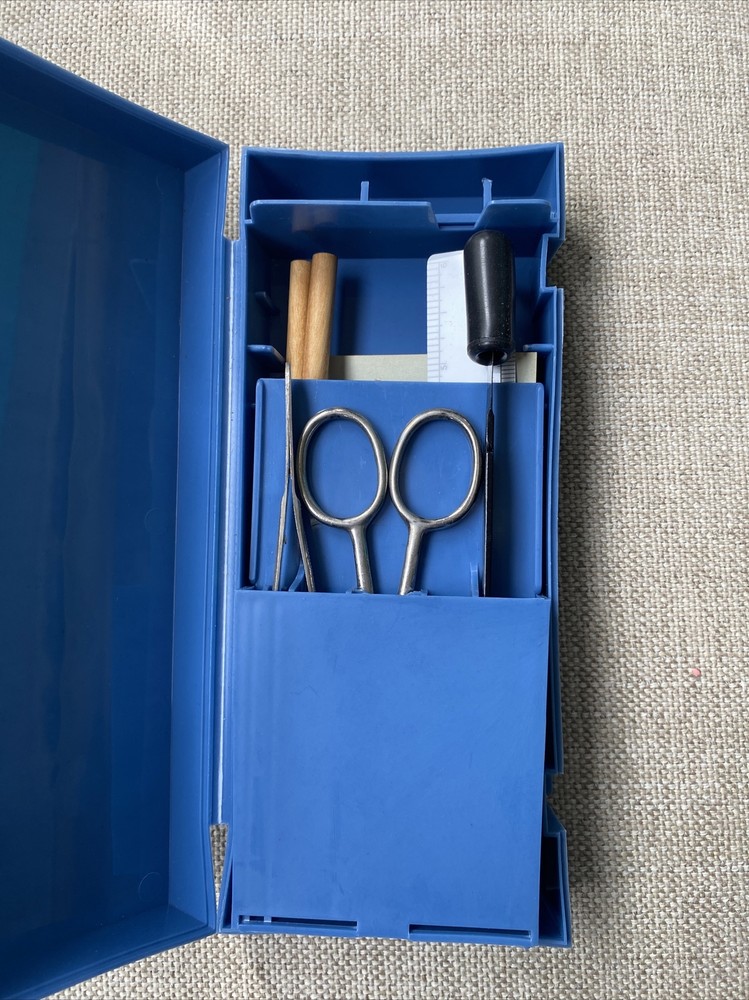 Vintage Clay Adams Dissection Kit for Science Class- Science instruments