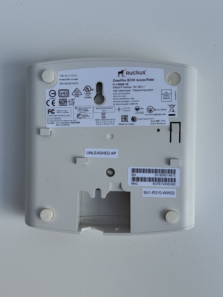 Ruckus ZoneFlex R310 Access Point
