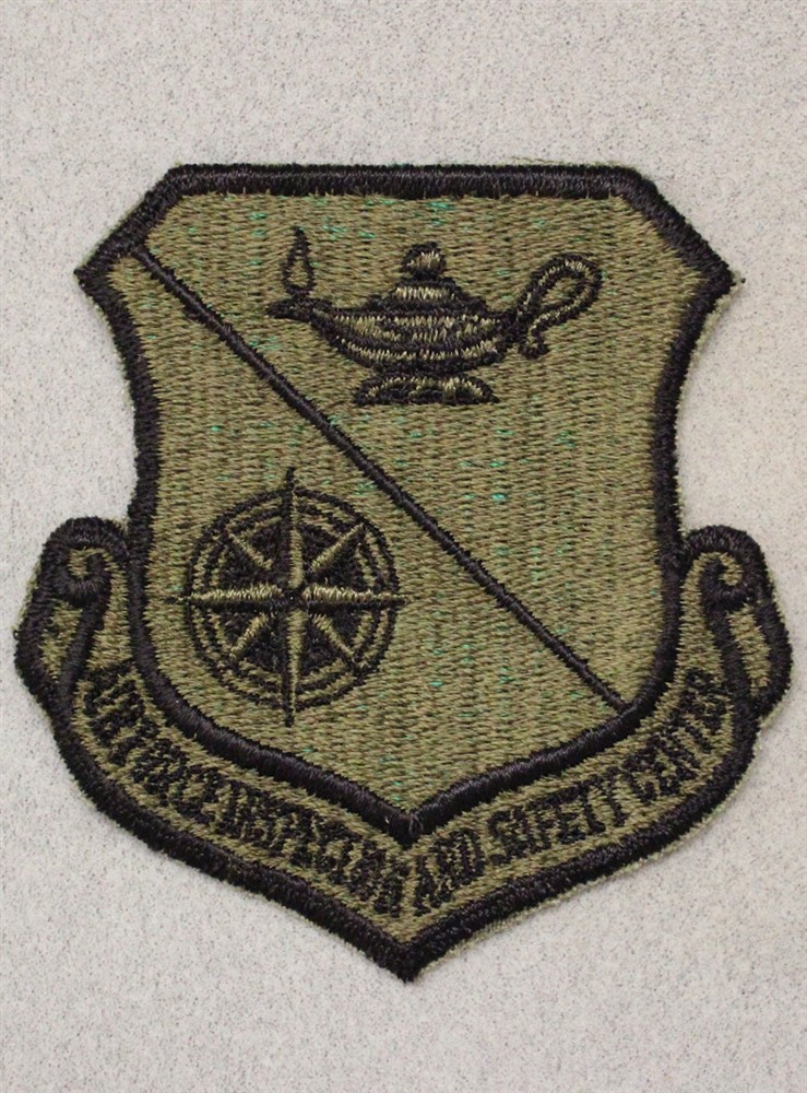 USAF Air Force Patch: Inspection & Safety Center - subdued 3684