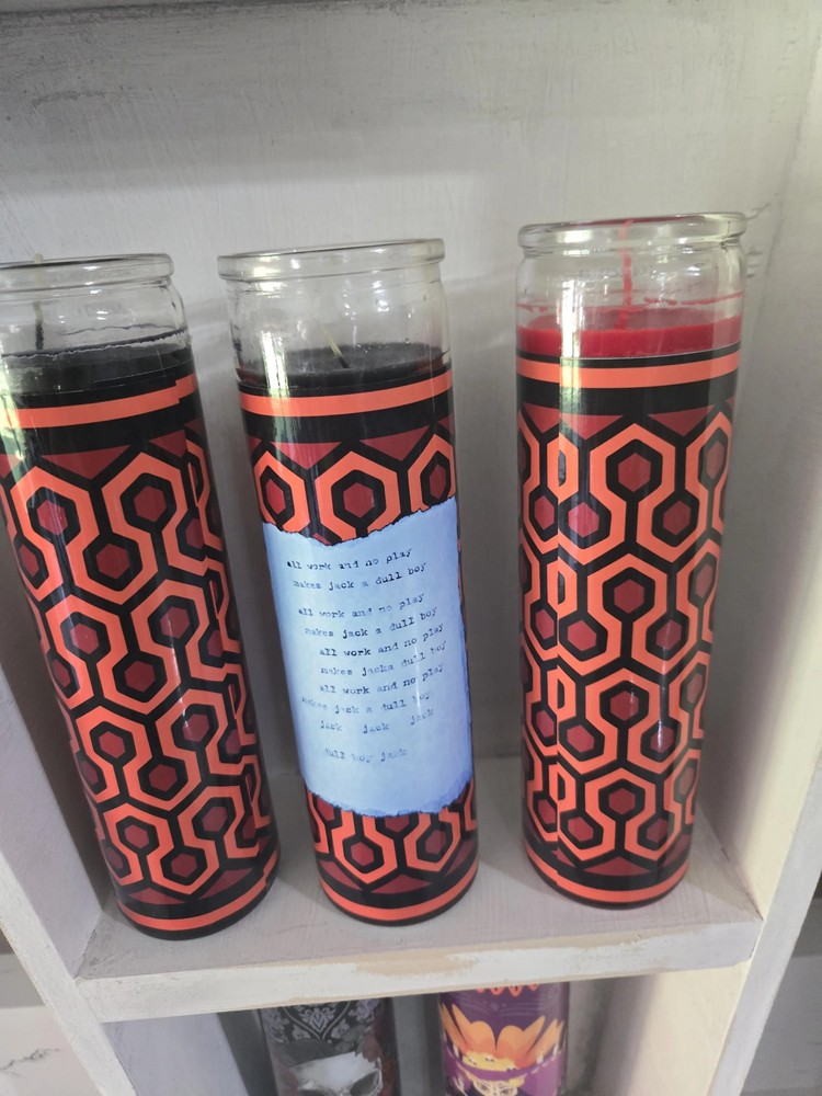 The Shinning Prayer Candles