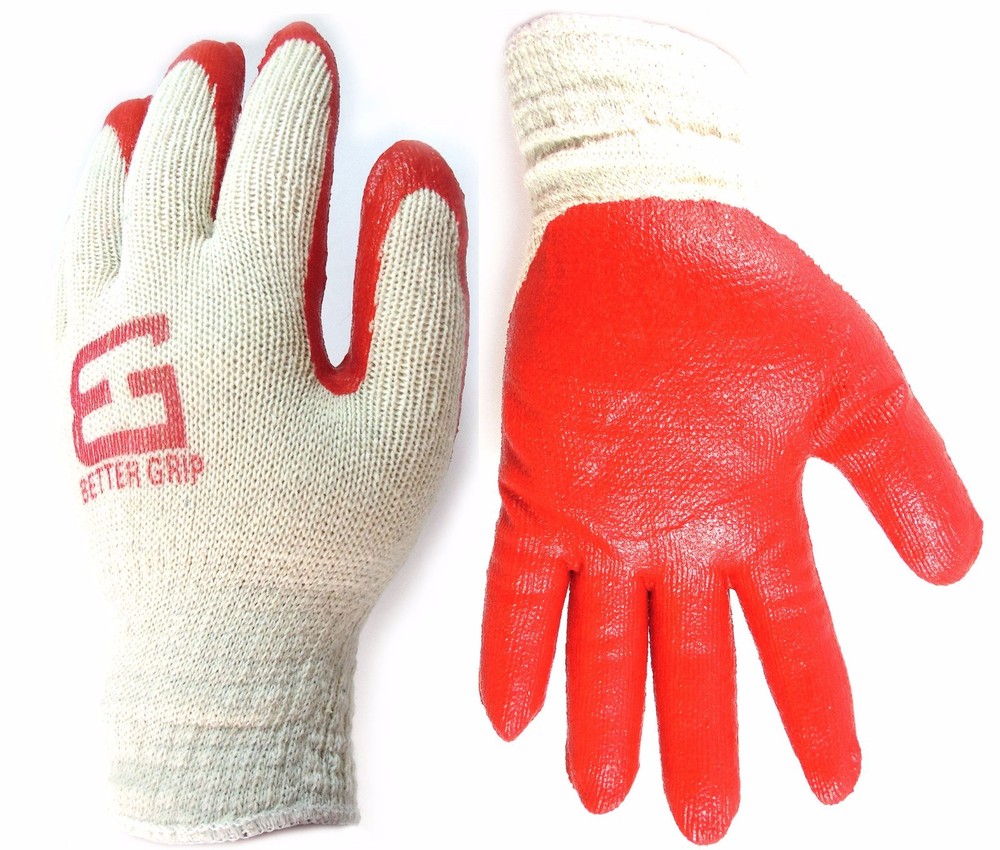 Better Grip Premium Double Dipped Latex Coated Work Gloves