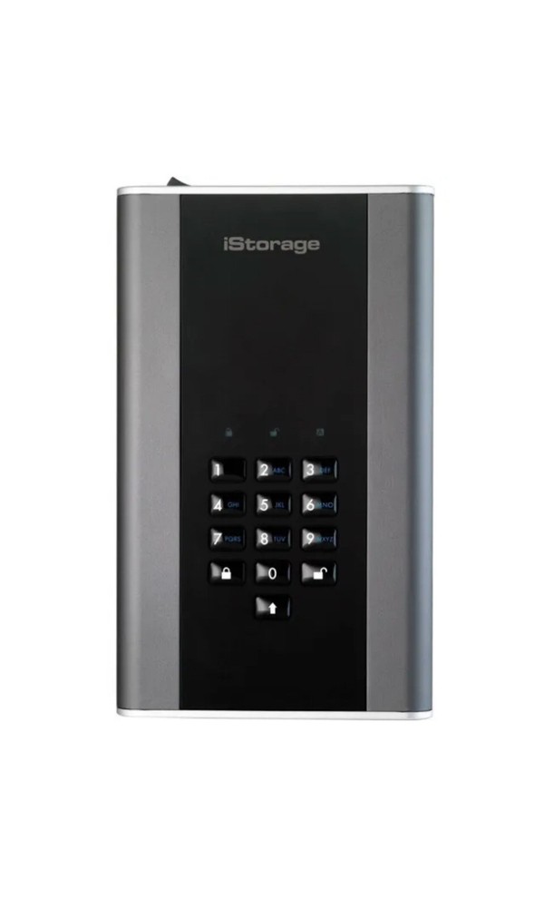iStorage diskAshur DT2 4TB Desktop External Encrypted Hard Drive NEW